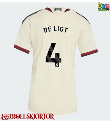 Manchester United Matthijs de Ligt #4 Tredjetröja Dam 2026-27 Kortärmad